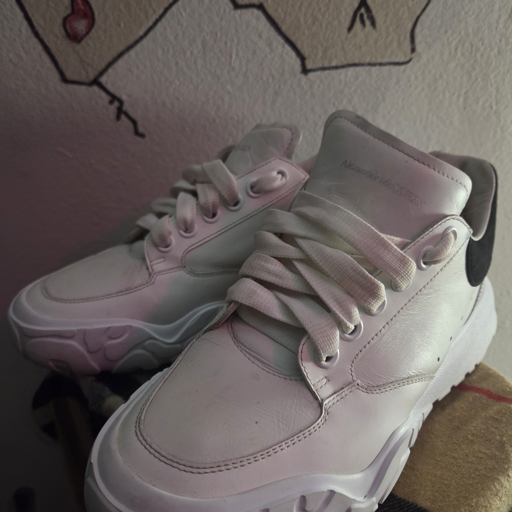 Alexander McQueen White Sneakers